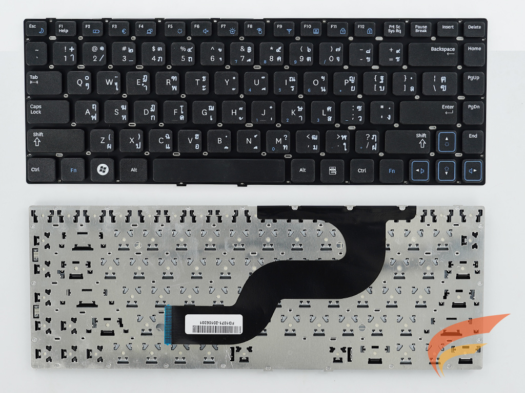 KEYBOARD SAMSUNG คีย์บอร์ด SAMAUNG  RC408 RV409 RV411 RV412 RV413 RV418 RV415 RV420 RV515 (ไทย-อังกฤษ) 