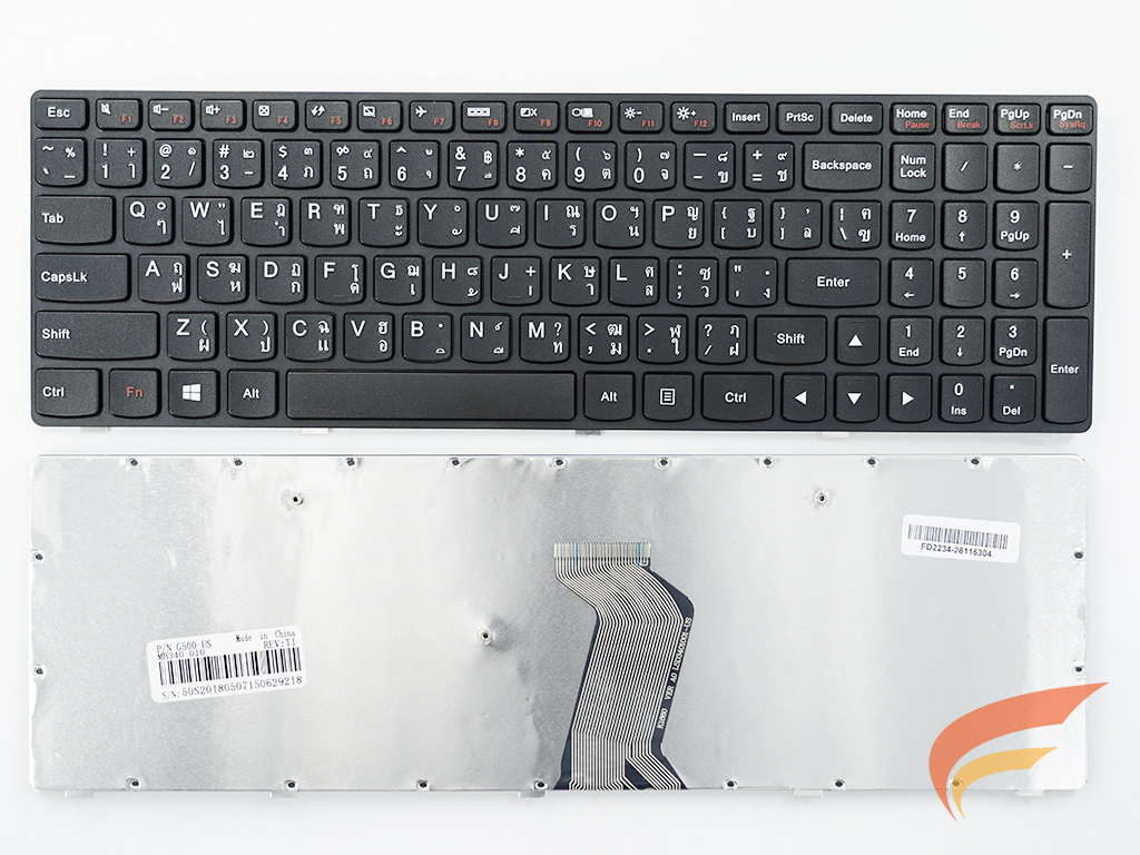 KEYBOARD IBM-LENOVO คีย์บอร์ด Lenovo G500 G505 G505A G510 G700 G700A G710 TH-EN  