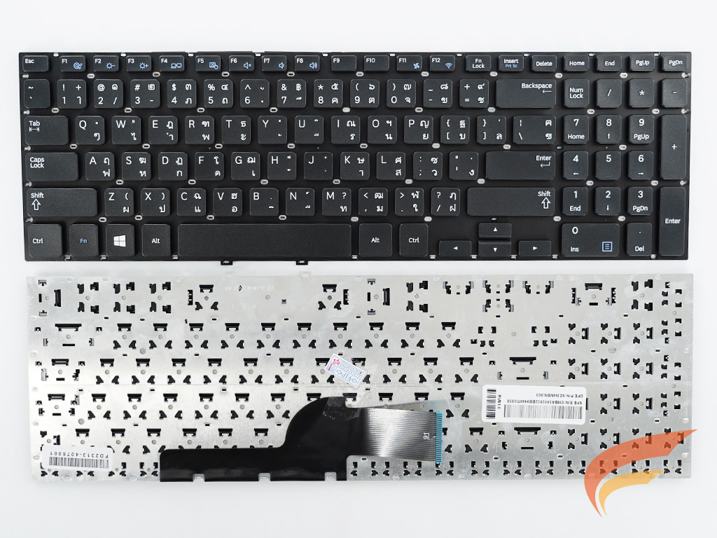KEYBOARD SAMSUNG คีย์บอร์ด  Samsung NP355E5C NP355E5C 350V5C NP350V5C 355V5C (ปุ่มชิด)  (TH-US) 