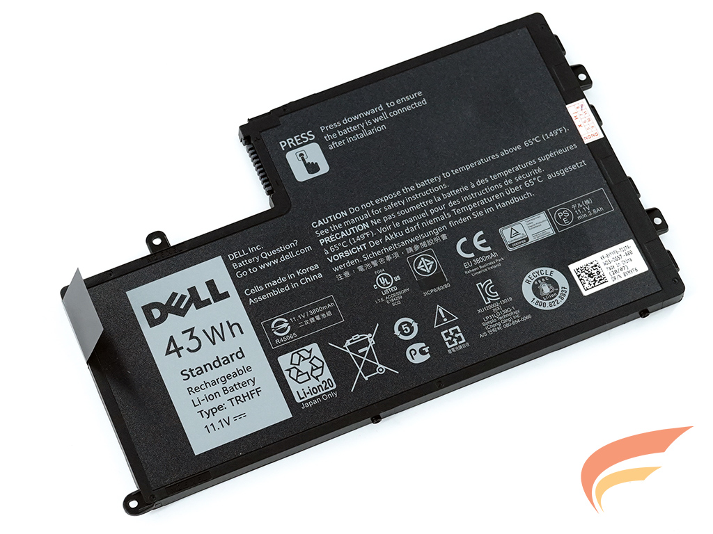 BATTERY-NOTEBOOK DELL แบตเตอรี่โน๊ตบุ๊ค (แท้) TRHFF DELL Inspiron 15 5000 5547 5445 5448 5545 5547 5548 14-5447 3450 3550 