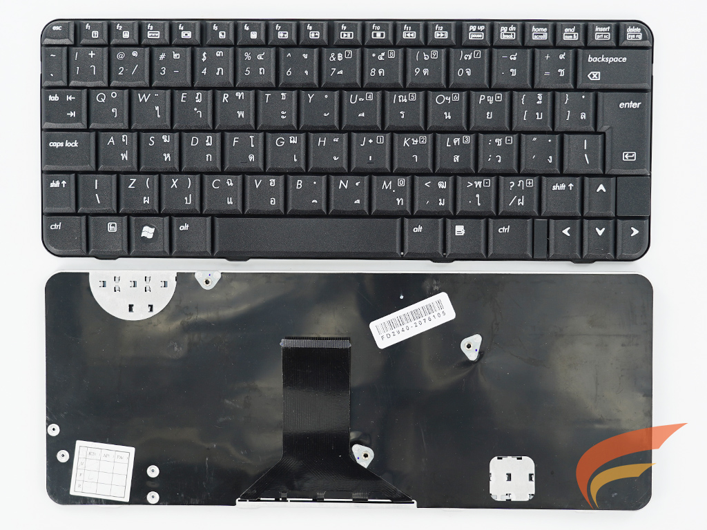 KEYBOARD HP-COMPAQ คีย์บอร์ด Hp Compaq CQ20 2230 2230s ไทย อังกฤษ 