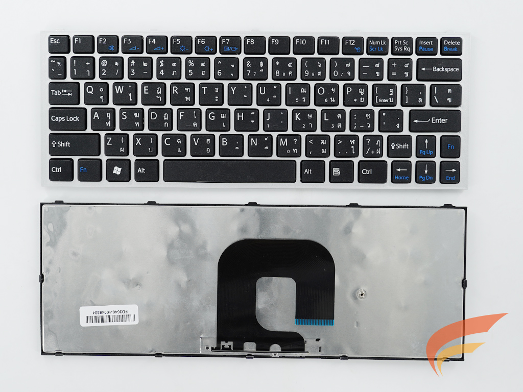 KEYBOARD SONY คีย์บอร์ด Sony VAIO VPC-YA VPC-YB Series ไทย อังกฤษ 