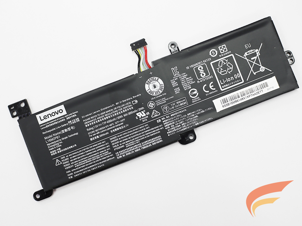 BATTERY-NOTEBOOK IBM-LENOVO แบตเตอรี่โน๊ตบุ๊ค (แท้) L16M2PB1 LENOVO IdeaPad 320-14AST 320-14IAP 320-15ISK 320-15IKB 320-15ABR 