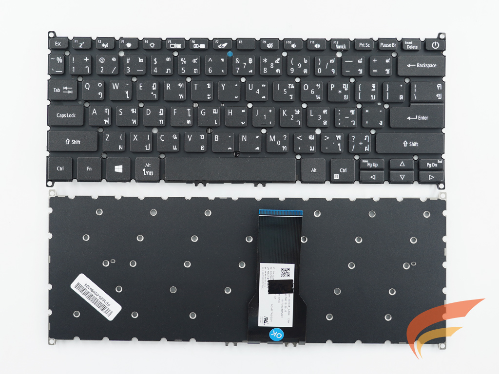KEYBOARD ACER คีย์บอร์ด Acer SWIF 3 SF314-54 ASPIRE 3 A314-22 A314-35 ไทย อังกฤษ 