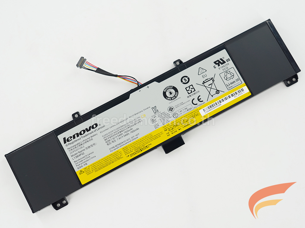 BATTERY-NOTEBOOK IBM-LENOVO แบตเตอรี่โน๊ตบุ๊ค (แท้) L13M4P02  LENOVO Y50 Y50-70  Y70-70 Y5070 Y7070 