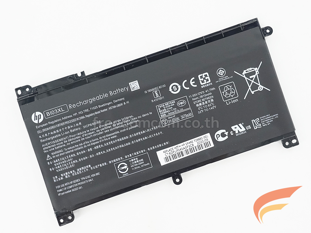 BATTERY-NOTEBOOK HP-COMPAQ แบตเตอรี่โน้ตบุ๊ก BI03XL HP Pavilion X360 HSTNN-UB6W TPN-W118 