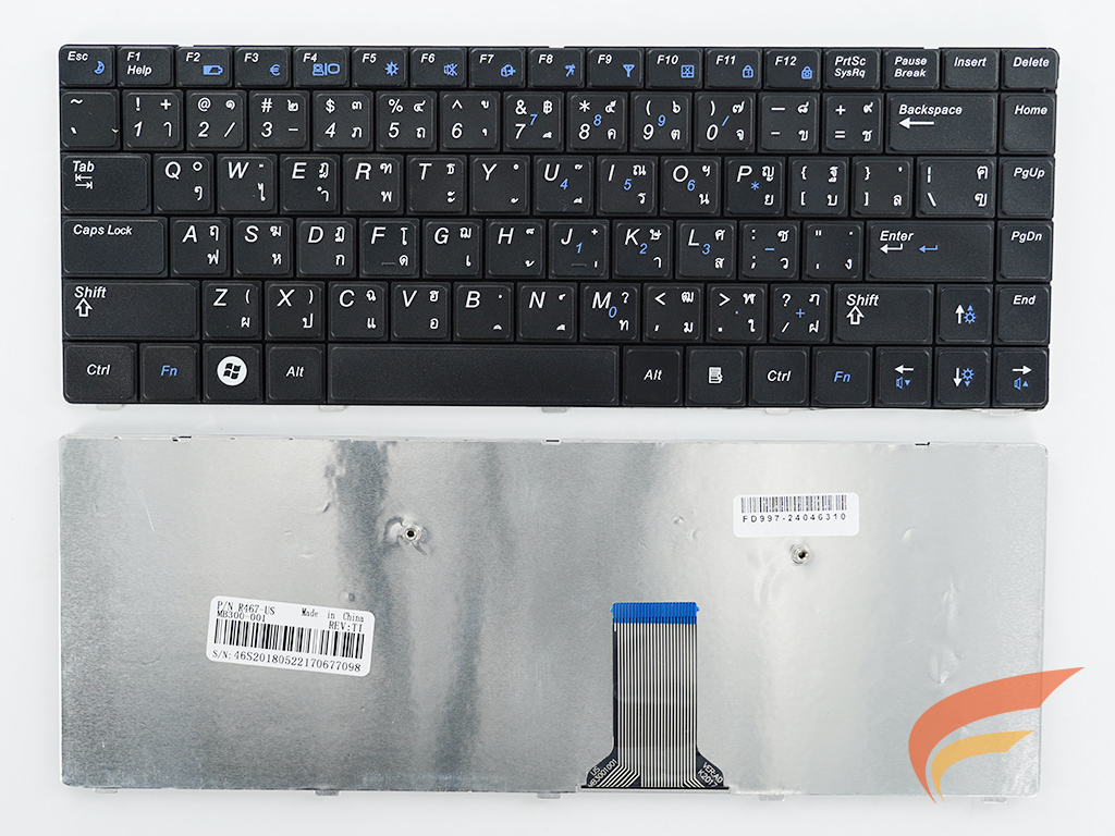 KEYBOARD SAMSUNG คีย์บอร์ด Samsung R428 R429 R439 R418 R420 R480 R423 R425 R480 R470 R463 R465 R467 R468  RV408  TH 
